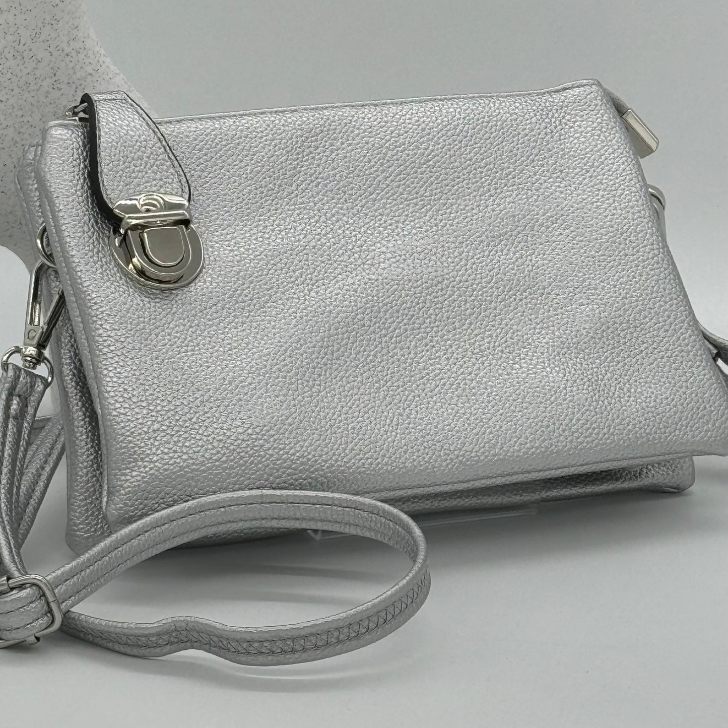 Slim Crossbody Clasp Bag