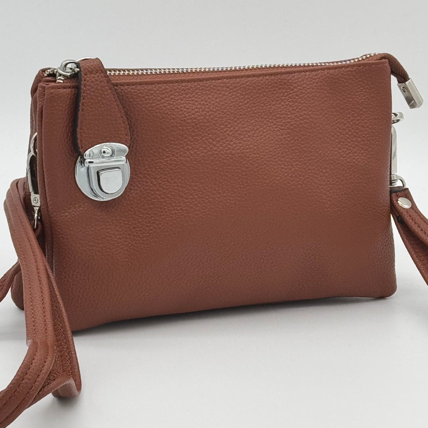 Slim Crossbody Clasp Bag