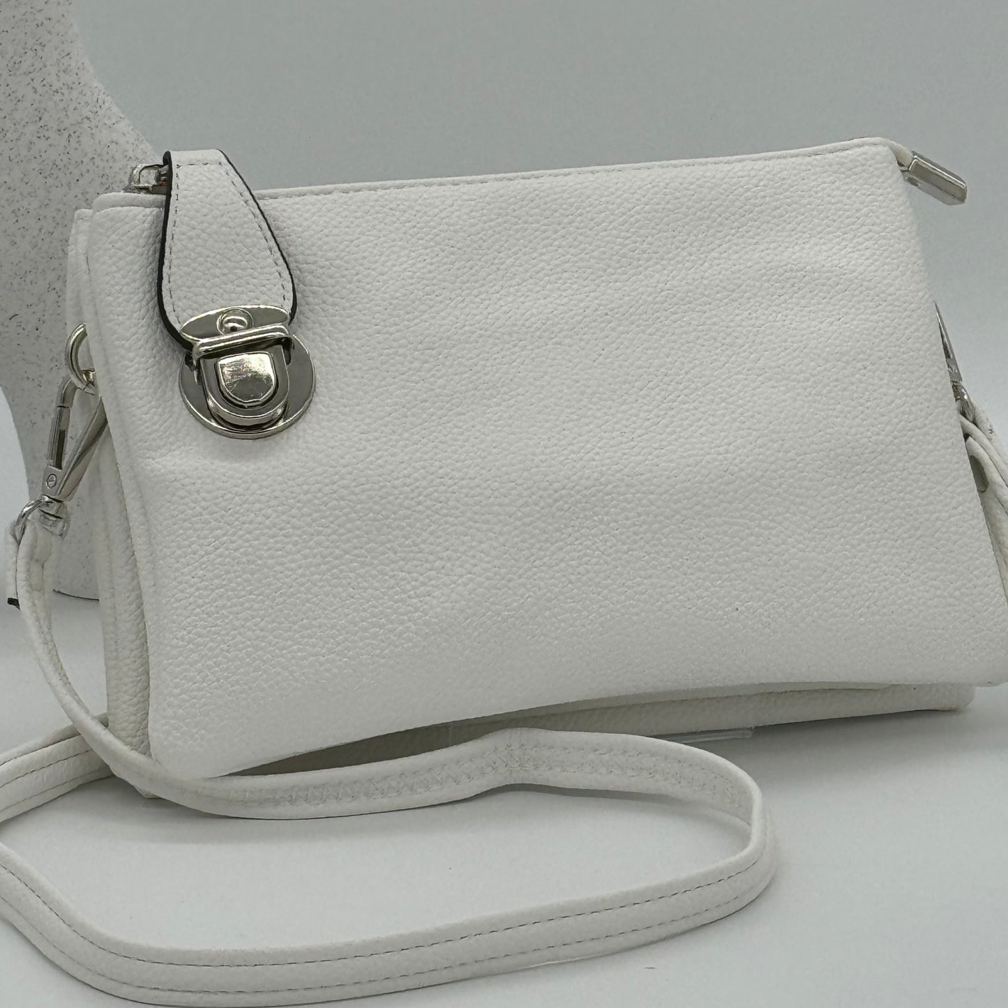 Slim Crossbody Clasp Bag