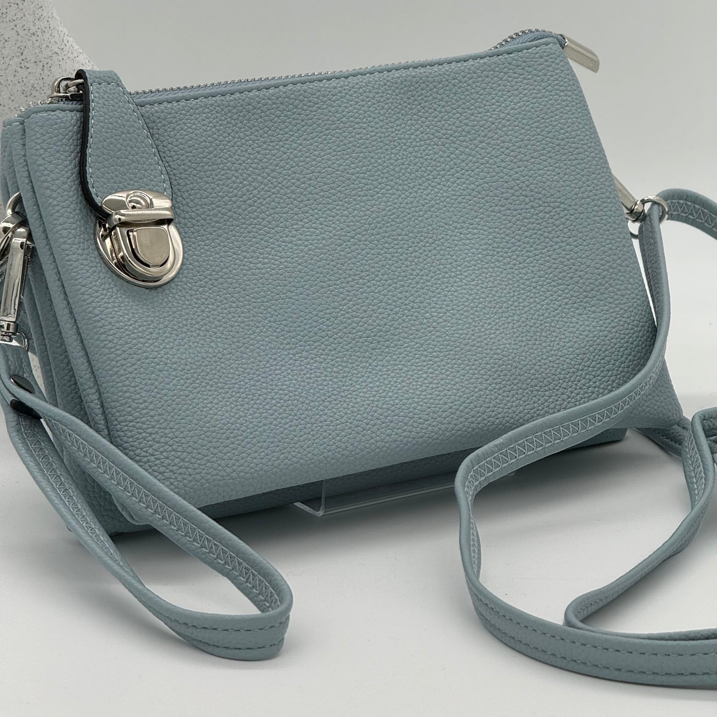 Slim Crossbody Clasp Bag