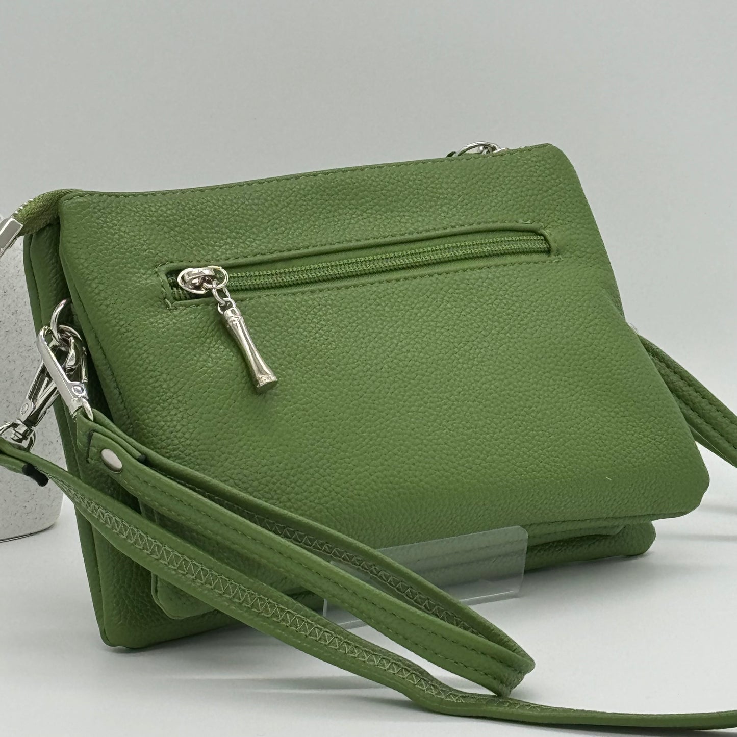 Slim Crossbody Clasp Bag