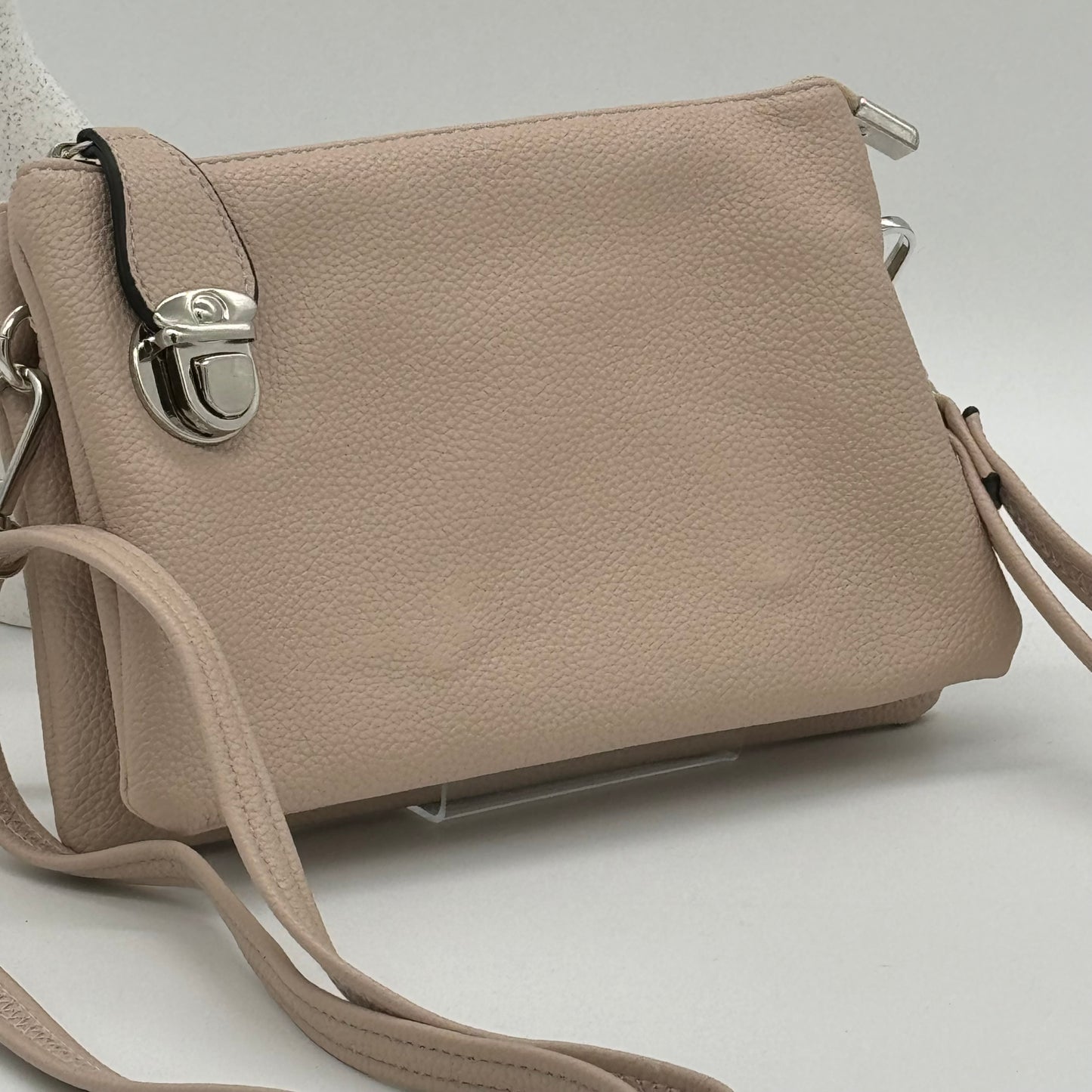 Slim Crossbody Clasp Bag