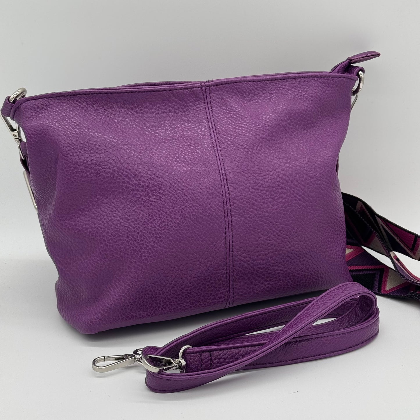 Vegan Leather Crossbody Bag