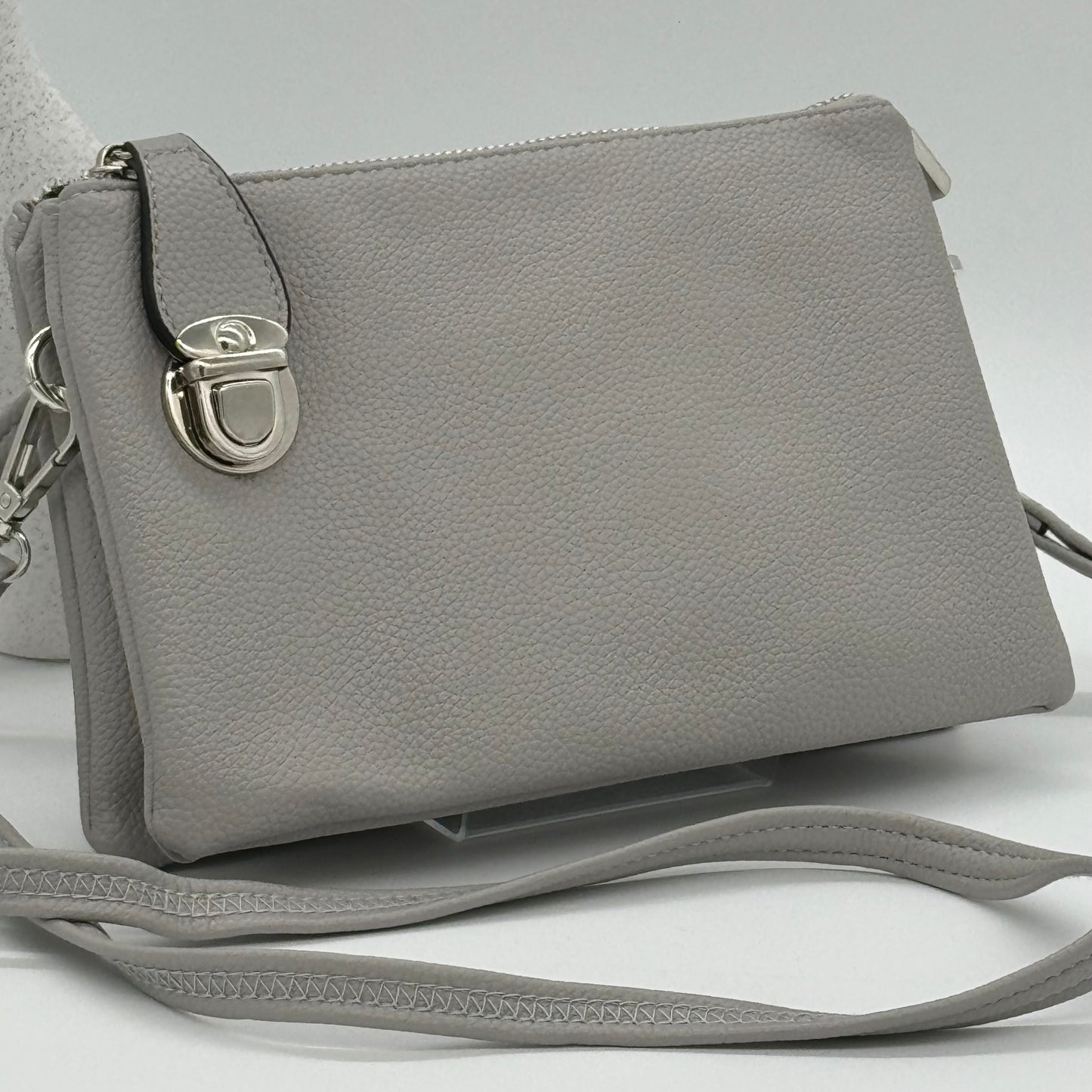 Slim Crossbody Clasp Bag