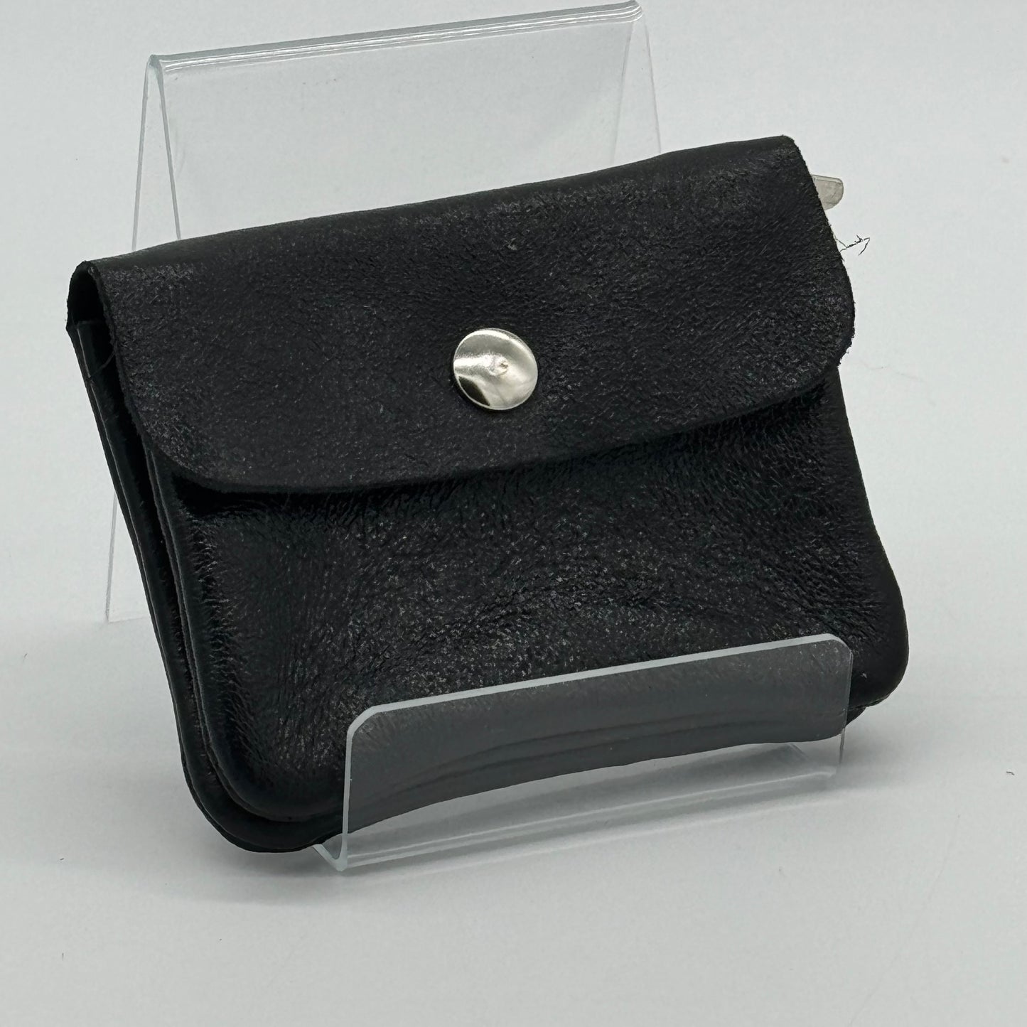 Metallic Leather Mini Purse