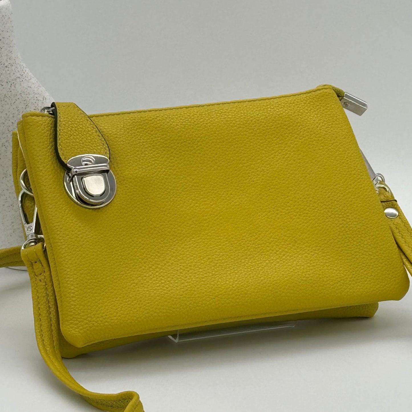 Slim Crossbody Clasp Bag